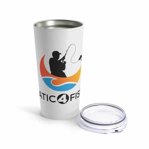 F4F Logo - Tumbler 20oz opened