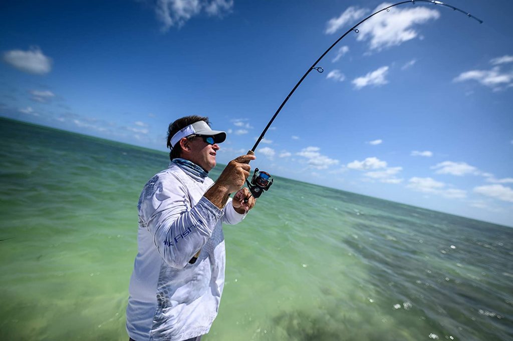 saltwater fishing rod and reel
