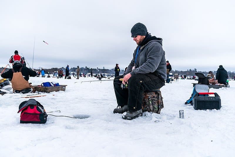ice fishing season