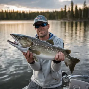 Deep-water dwellers, Lake Trout are targeted through jigging or trolling with heavy gear.