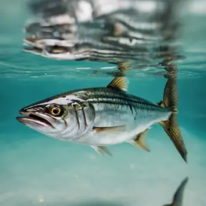 Fast and agile, Mackerel are caught using small shiny lures or feathers while trolling or casting from shore.