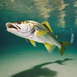 Snook are a challenging catch due to their strength and tendency to run into structures.