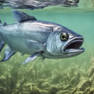 Aggressive feeders, Bluefish provide a wild experience with their strong, fast runs.