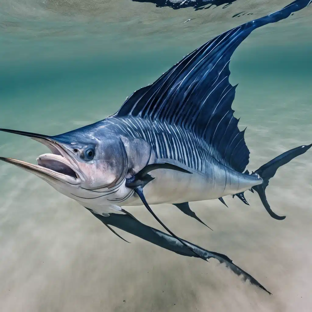 Sailfish are known for their speed and acrobatic jumps.