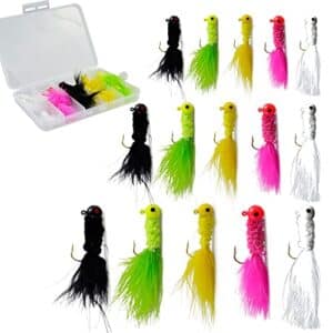 Product image of fishing-crappie-marabou-feather-bucktail-b0c62h5b88