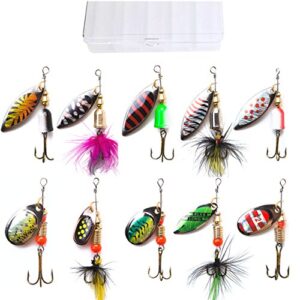 Product image of kingfo-fishing-spinnerbait-walleye-spinner-b07dt1fdp2
