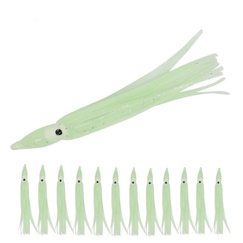 Product image of plastic-hoochies-trolling-saltwater-included-b0c6x96nm1